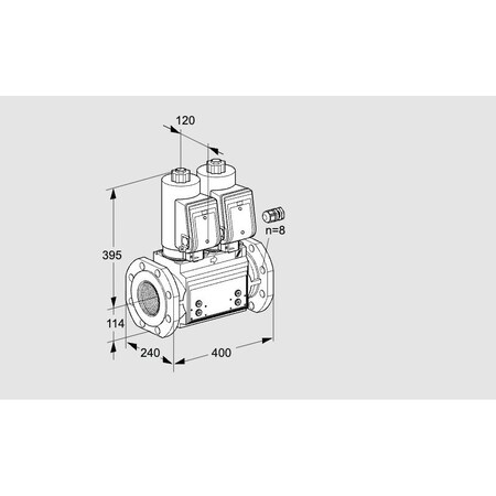 Honeywell Kromschroder VCS9125F05NNASR3B/PPPP/MMMM KS88204481