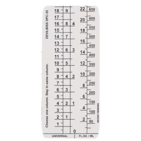 Devilbiss Automotive Refinishing DPC-37-K10- MEASURNG GUIDE 24 OZ* DV802196