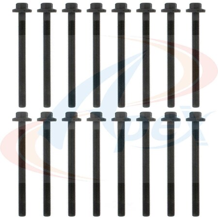 Apex Automobile Parts APEX Engine Cylinder Head Bolt Set AHB1199