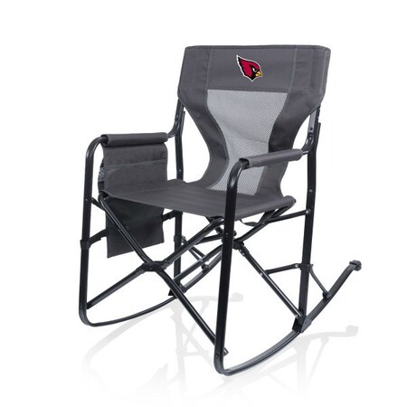 Picnic Time Family Of Brands NFL Arizona Cardinals - Woodland Rocking Camping Chair 817-01-159-014-2