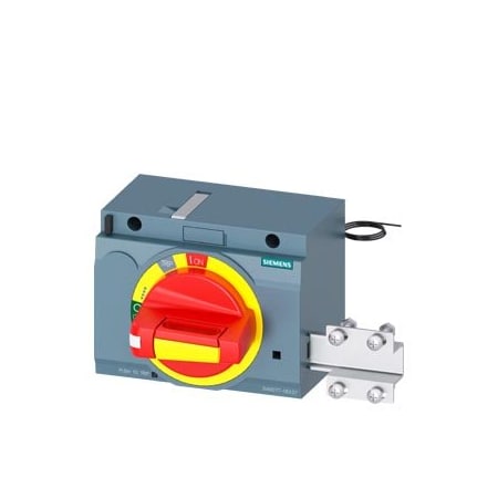 Siemens front mounted rotary operator EMERGENCY OFF IP30 NEMA type 1 . with door 3VA9277-0EK37