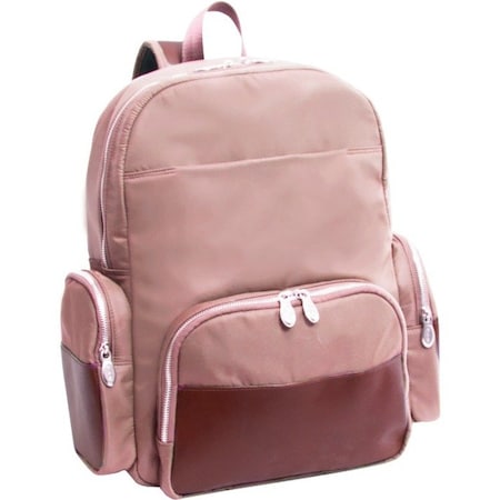 Mckleinusa 17 in. Cumberland Nylon Dual Compartment Laptop Backpack, Khaki 18364