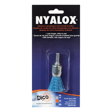 Home Improvement 541-787-3 by 4 Brush End Nyalox - Blue Grit HO3310193