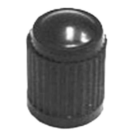 The Main Resource TI100-100 Plastic Tire Valve Stem Cap, Black - Box of 100, 100PK TMRTI100-100