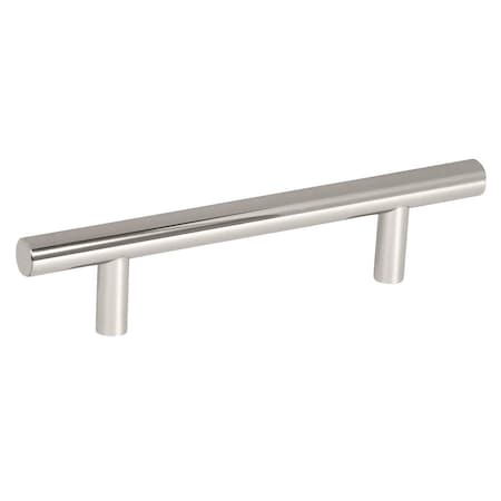 Amerock Bar Pulls 3-3/4 inch 96mm Center-to-Center Polished Nickel Cabinet Pull 2000805