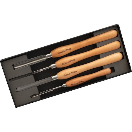 Grizzly Pro 4-Pc. M2 Cryo Lathe Tool Set T34153