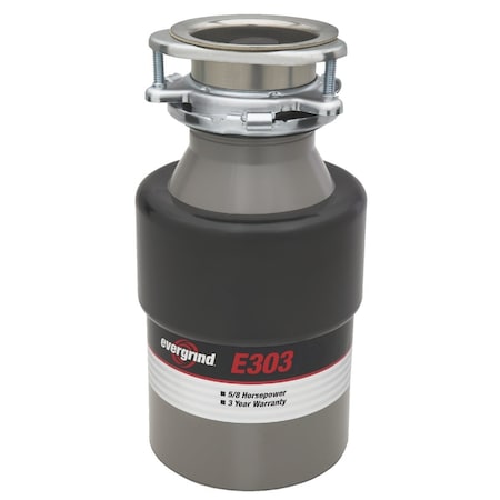 Evergrind 5/8 HP Garbage Disposer E303