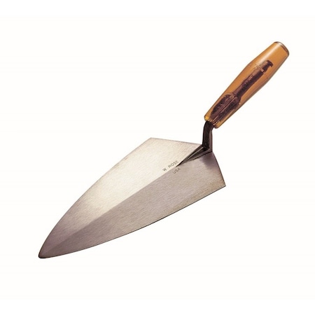 Kraft Tool Kraft Tool 10" Philadelphia Brick Trowel w/Plastic Handle RO1410-10