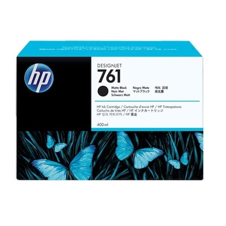 Hp 761 (CM991A) Matte Black Original Ink Cartridge (400 ml) CM991A