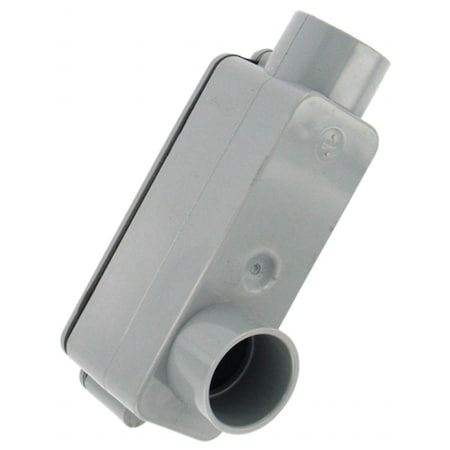 Homestead 1-.25in. Non Metallic Conduit Body Type LB HO750823