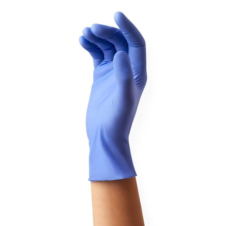 Medline FitGuard SE Standard Cuff Nitrile Exam Gloves, Sterile, Pairs, Size L, 50PK FGS23Z