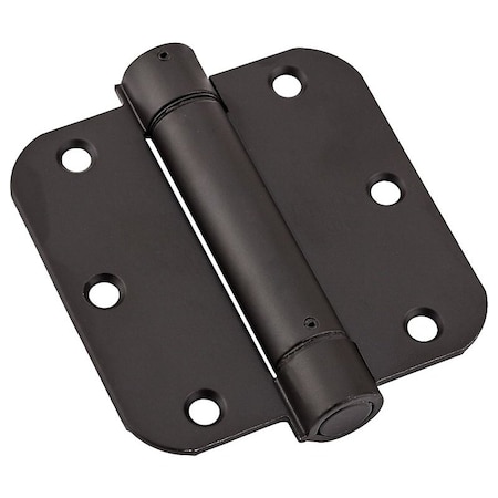 National Hardware Spring Hinge, Steel, Oil-Rubbed Bronze, 30 lb N350-884