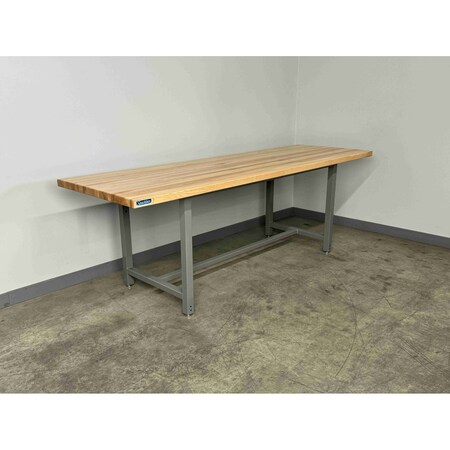 Stackbin Workbenches, 96" W, 34" Height, 1000 lb. M9636-1000-GN
