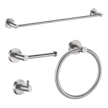 Anzzi Bathroom Hardware Set AC-AZSET1-BN
