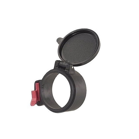 Butler Creek 1.46 in. Flip-Open Scope Cover Eye - Black MO20070