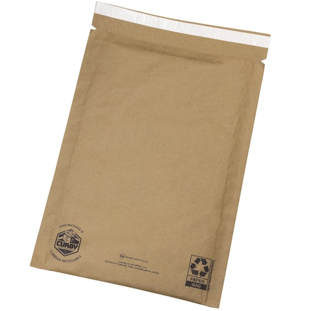 Curby 15 1/2 X 11 3/8in No 5 Recycled Paper Padded Mailer, 80PK B955SS