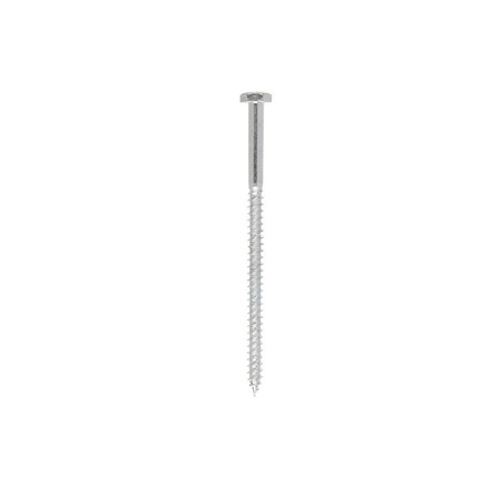 Hillman Lag Screw 1/4 in X 4 1/2 in L Hex Zinc-Plated Steel Zinc-Plated 230030