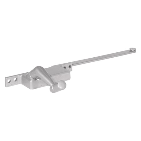 Prime-Line Prime-Line Silver Aluminum Left Single-Arm Casement Window Operator For Steel Framed Windows H 3514