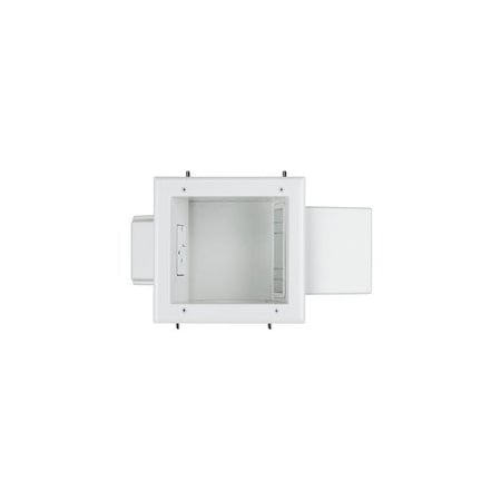 Cable Wholesale Expandable Media Box with Duplex Surge Suppressor, White 45-0061-WH