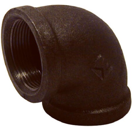 Homestead B-L9020 Black 90 Degree Equal Elbow - 2 in. HO878826