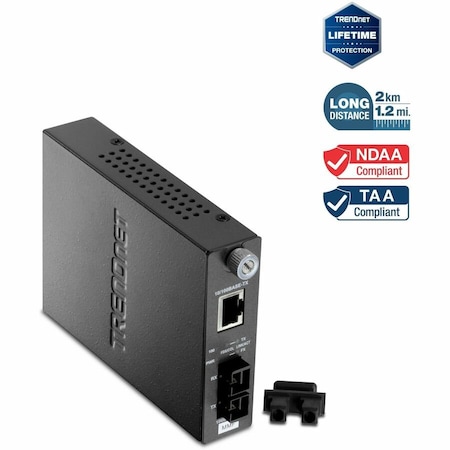 Trendnet 10/100B-TX to 100B-FX MM Convr TFC110MSC