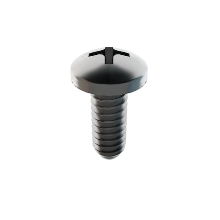 Zoro Select #10-32 x 1/2 in Phillips Pan Machine Screw, Plain 18-8 Stainless Steel, 25 PK 31-PP-10F-50