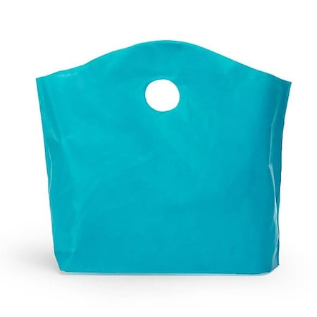 Nashville Wraps Aqua Wave Top Reusable Plastic Bags, Medium 18x15x6, 2.25 mil, 250PK S29FAQ