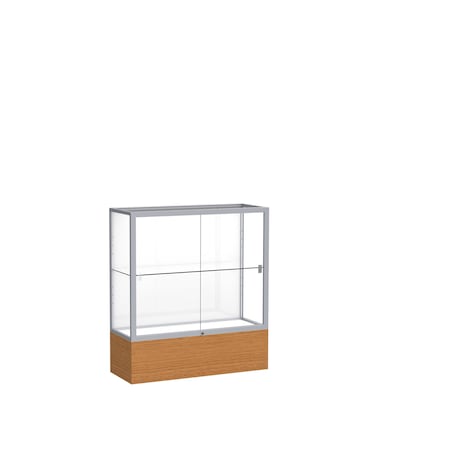 Ghent Counter Display Case 36x40x14, White, Satin 2281WB-SN-MK