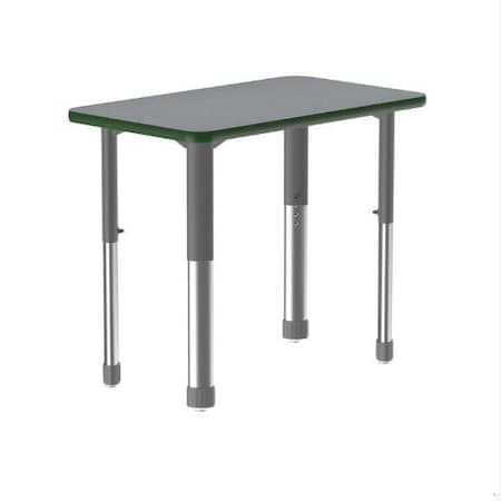 Correll TFL Collaborative Desk, 20 in D X 34 in W X Particleboard AD3420TF-REC-15-13-39