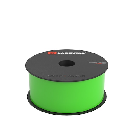 Labeltac LabelTac 4 and Pro Model Label Supply 2in x 150ft, Hi-Vis Green LT222