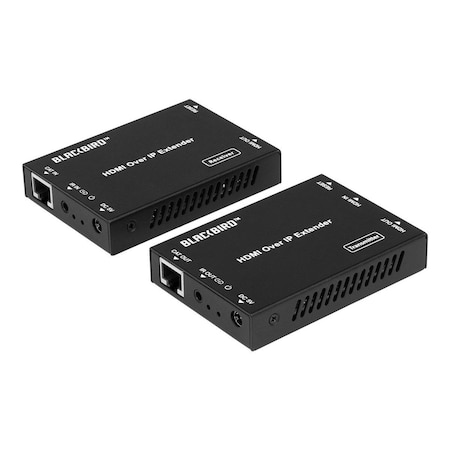 Monoprice Blackbird PRO H.265 HDMI over IP Kit Splitter System and Extender Up to 150m 1080p 43624