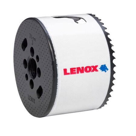 Lenox Speed Slot 3 in. Bi-Metal 1.5 in. L Hole Saw 3004848L