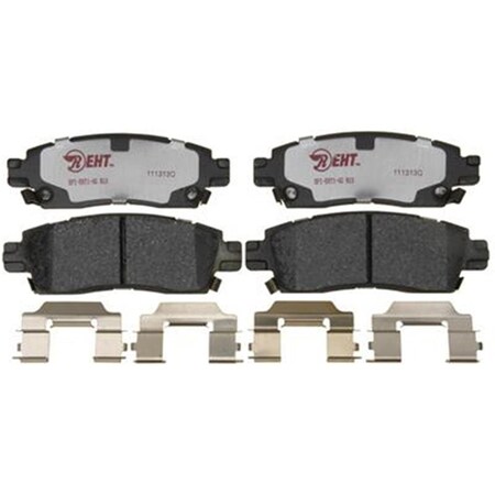 R/M Brakes RM Brakes EHT883H Brake Pad Set R53-EHT883H