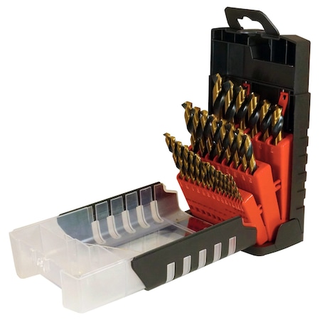 Cle-Force 29PC 1/16-1/2X64 HS BLK/GLD MECHLGTH C69041