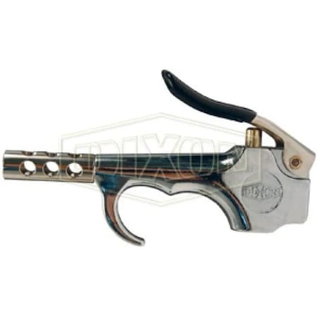 Dixon Air Booster Safety Blow Gun, 1/4 in Thread, Die Cast Zinc, Domestic D204-30SB