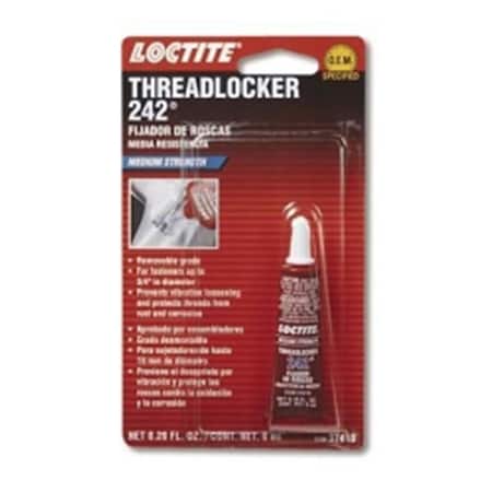 Loctite MediumStrength Threadlocker 242 LCT37418
