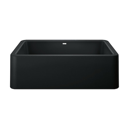 Blanco Ikon 33" Apron Single Bowl, Coal Black 402575