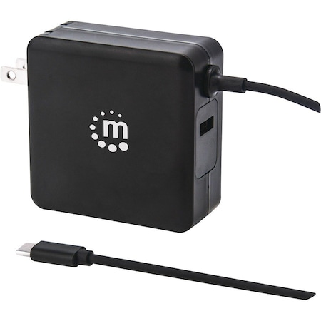Manhattan - Strategic POWER DELIVERY WALL CHARGER W/ BUILT-IN 180238