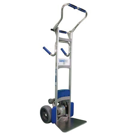Sano Liftkar Pro Fold-L Pistol Grip Stairclimbing Hand Truck 375 Lbs. Cap., Puncture Proof Wheels LH SP17FL03PI02