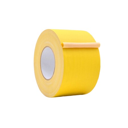 Wod Tape GTC12 Gaffer Tape Low Gloss Finish Film 4 in. X 60 ft. Yellow, 12PK WOD GTC12-04000-12-60-YEL