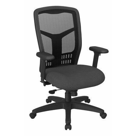 Office Star Products ProGrid High Back Managers Chair, Icon Grey 90662-226