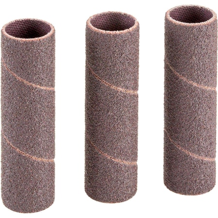 Woodstock 1/2" Dia. x 2" A/O Hard Sanding Sleeve, 100 Grit, 3PK D1417
