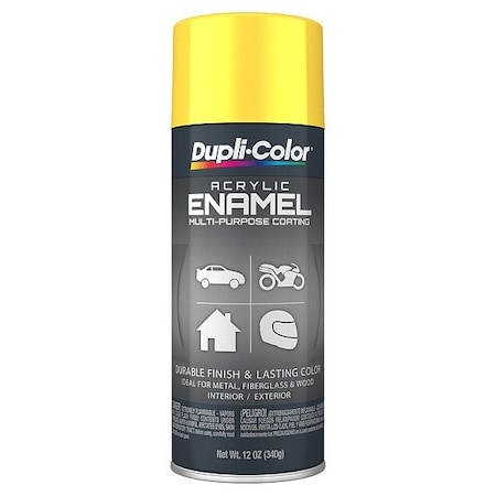 Dupli-Color Automotive Coating, Silver/Yellow, 12 oz EDA168707