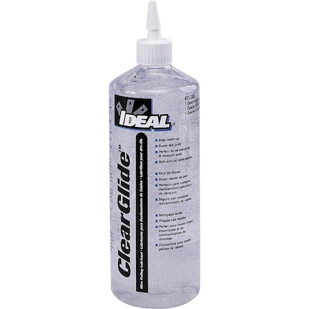Ideal 32 oz, Squeeze Bottle, Polymer, Colorless 31-388