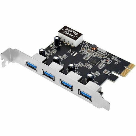 Siig USB 3.0 4-PORT EXT PCIE HOST CARD LB-US0114-S1