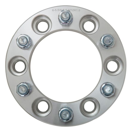 Wc Wheel Acc WHEEL ADAPTERS 6 x 1397 Millimeter 6 x 550 Inch Axle Bolt Circle 6 x 1397 Millimeter 6 x 550 125-6550-6550