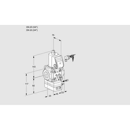 Honeywell Kromschroder VAG120R/NWAE KS88018157