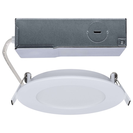 Satco 8W LED Direct Wire Performer Series Downlight Remote Driver 4 Inch 27K/3K/35K/4K/5K CCT Selectable S11680