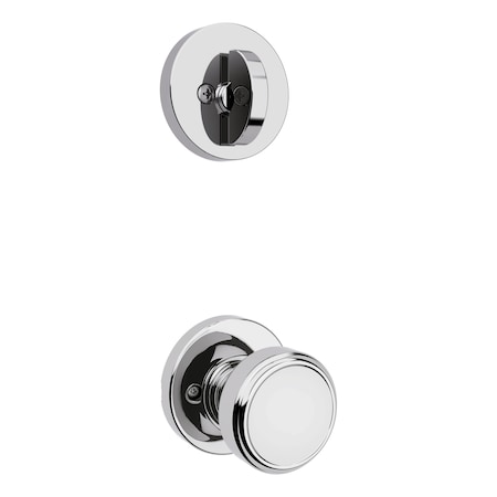 Kwikset Residential Handlesets Single Cylinder Reversible Bright Chrome 966MNKRDT-26.UNIV