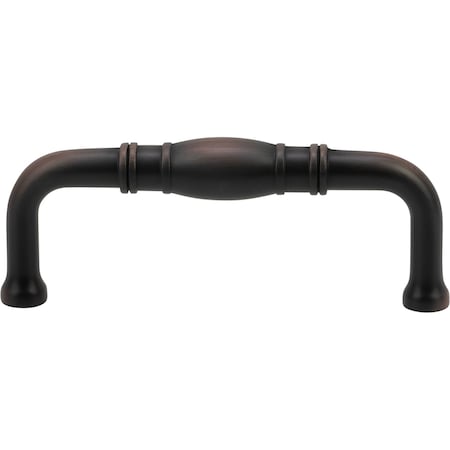 Designperfect 3'' Center-to-Center Handle Pull, Brushed Oil Rubbed Bronze, 25PK DPA25R572ORB